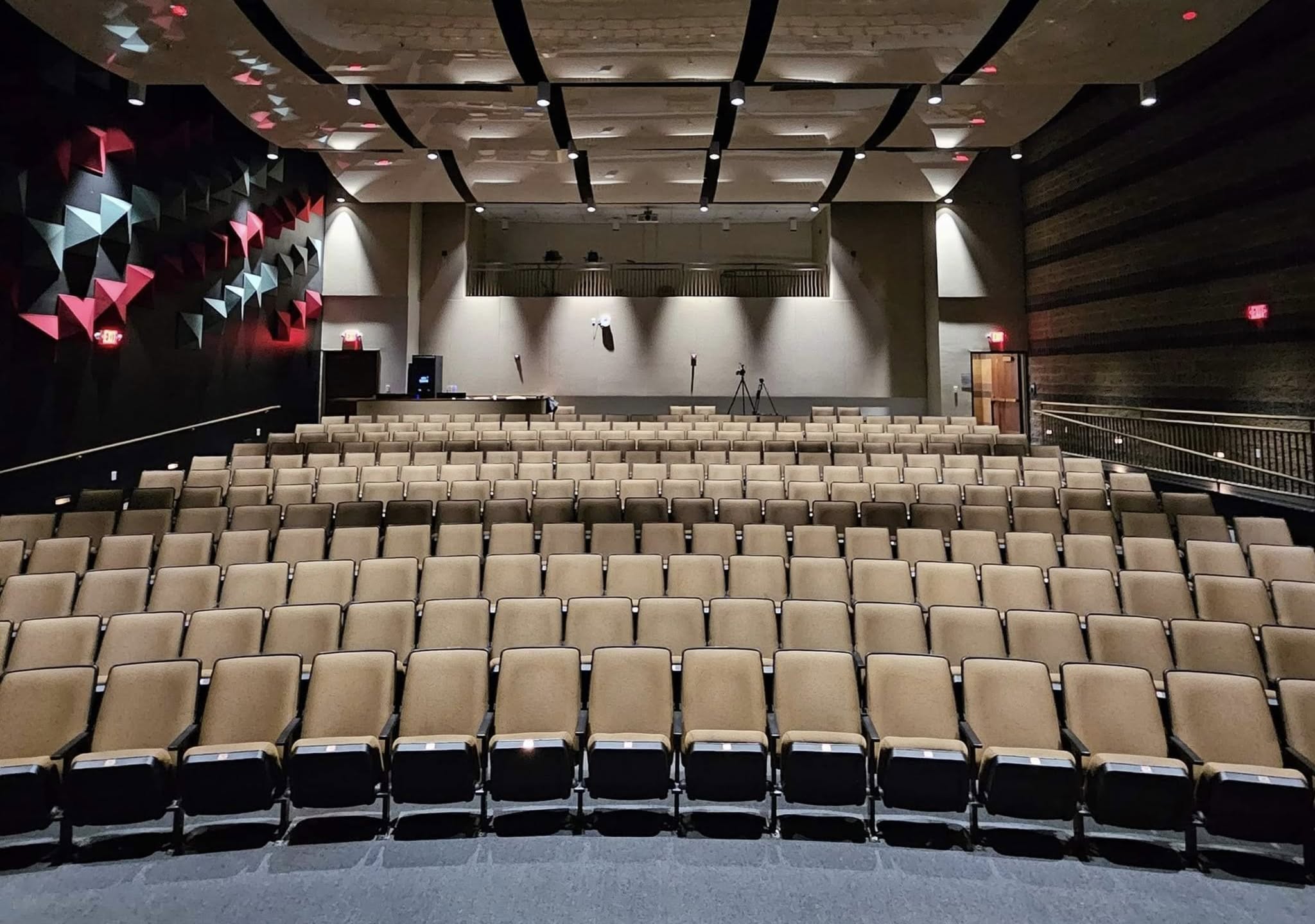 05_AAPAC theater from stage - Amaya Maria Elena African American Performing Arts Center empty theater