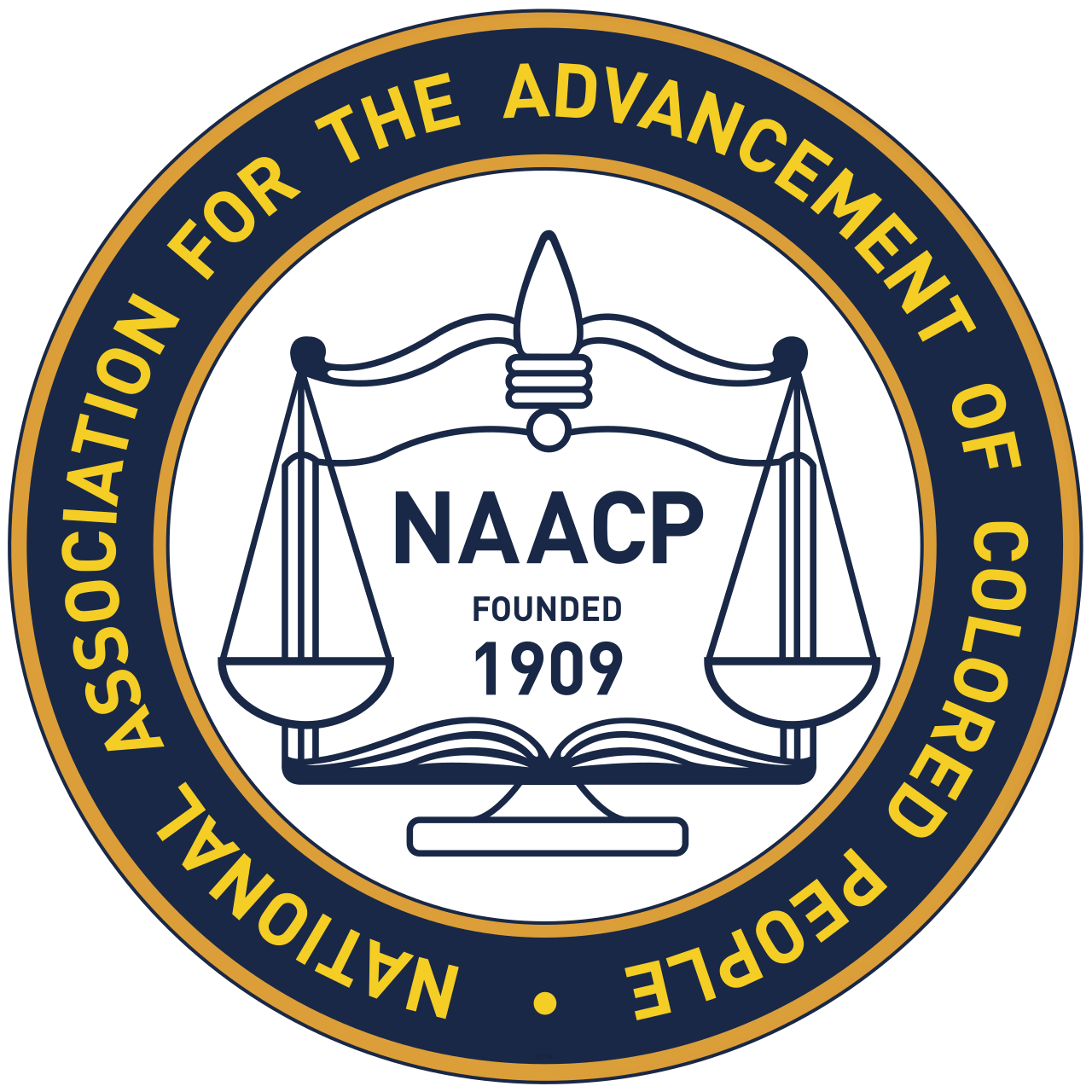 NAACP_seal.svg National Association for the Advancement of Colored People logo